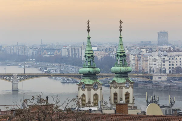 Panorama de Budapeste - a capital da Hungria — Fotografia de Stock