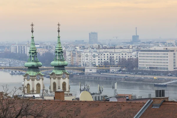Panorama de Budapeste - a capital da Hungria — Fotografia de Stock