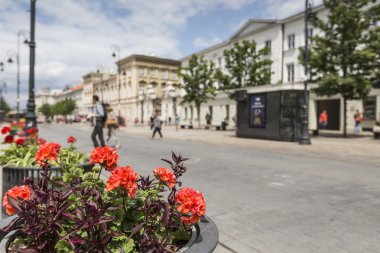 Varşova - Temmuz 09: Kutsal Haç Kilisesi 1679-1696 b arasında inşa