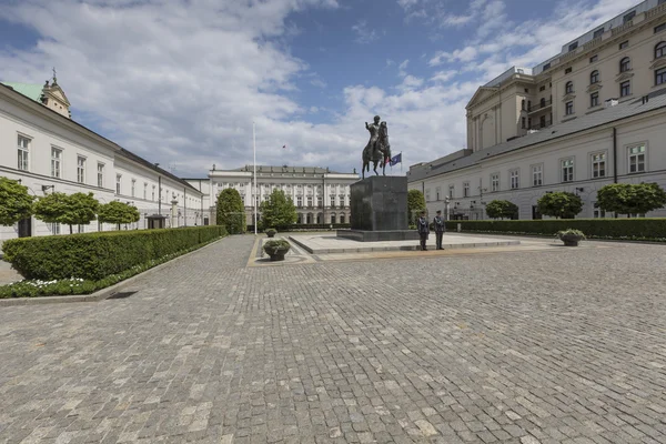 WARSAW, POLAND - JULY, 08: Presidential Palace in Warsaw, Poland — Stock Photo, Image