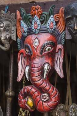 Maskeleri, Bebek ve Hatıra Eşyası Durbar Meydanı Ka'sokak dükkanda