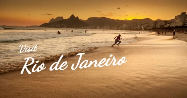 Visite o Rio de Janeiro — Vídeo de Stock