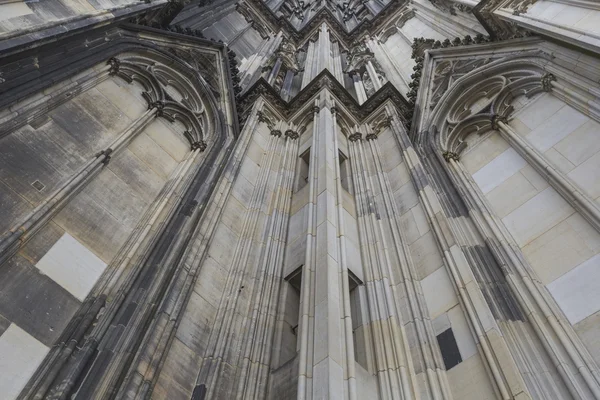 Katedralen i Köln. detalj från fasad — Stockfoto