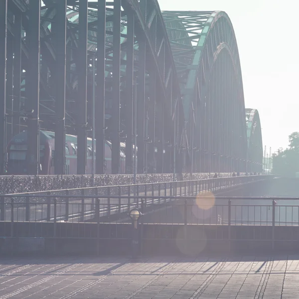 Puente Hohenzollern en Colonia, Alemania . —  Fotos de Stock