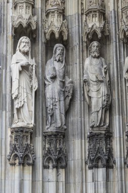 Köln Katedrali. Cephe detay