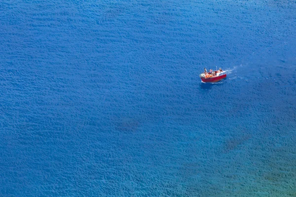 Úžasný výhled z nejvyšší útes Cabo Girao na pláži, oce — Stock fotografie