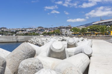 Funchal, Madeira, Portekiz limanda