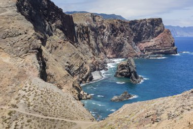 Ponta de Sao Lourenco, Madeira Adası, Portu doğu kesiminde