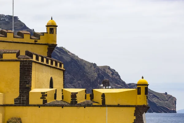 Funchal with the castle of Sao Tiago, Madeira (Portugal) — Stock Photo, Image