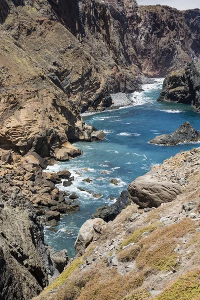 Ponta de Sao Lourenco, Madeira Adası, Portu doğu kesiminde — Stok fotoğraf