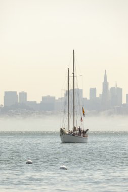 san francisco şehir cityscape, Kaliforniya, ABD