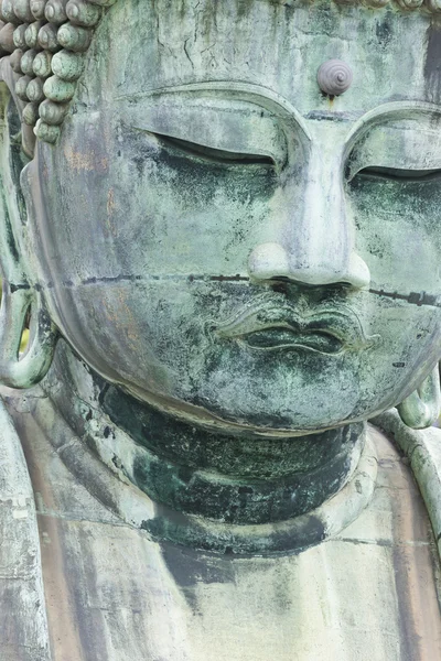 A nagy Buddha (Daibutsu) alapján Kotokuin templom — Stock Fotó