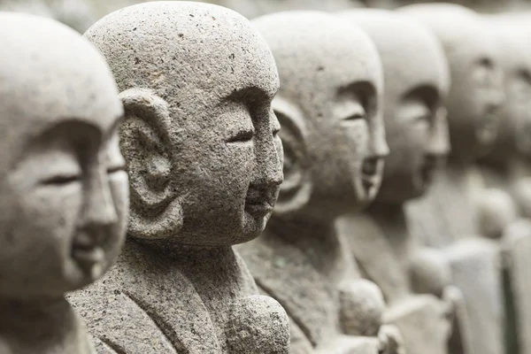 Statue al tempio giapponese — Foto Stock