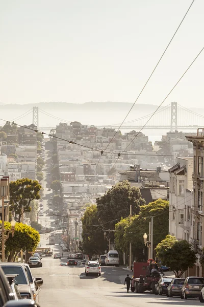 San Francisco downtown view — Stock Photo, Image