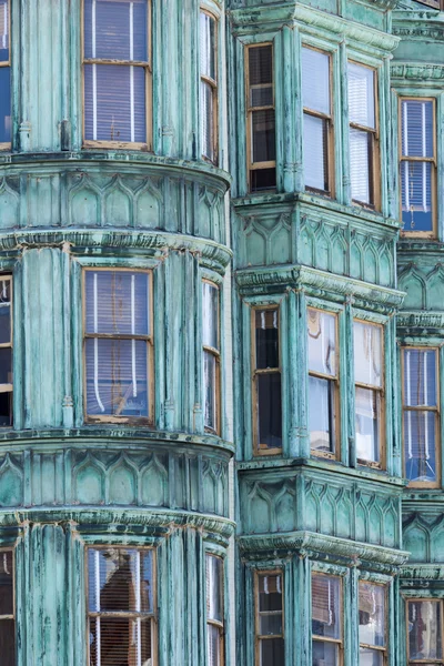 San Francisco geleneksel eski mimari. — Stok fotoğraf