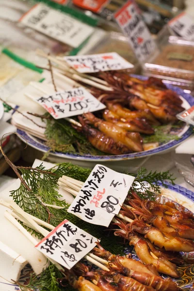 Mercato del pesce Tsukiji, Giappone . — Foto Stock