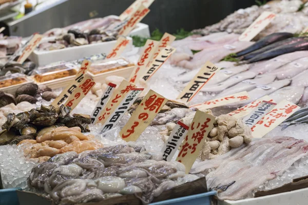 Tsukiji fish market, Japán. — Stock Fotó