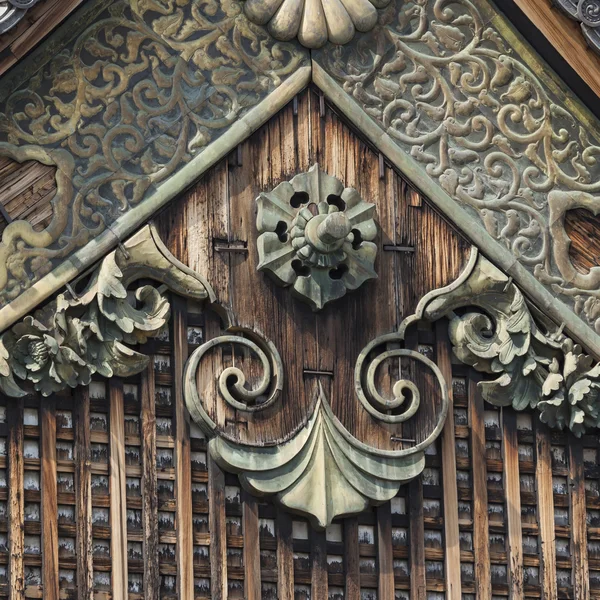 Ninomaru Palace rooftop at Kyoto Nijo Castle in Kyoto, Japan. — Stock Photo, Image