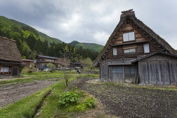 Satul tradițional și istoric japonez Ogimachi - Shirakawa — Fotografie, imagine de stoc