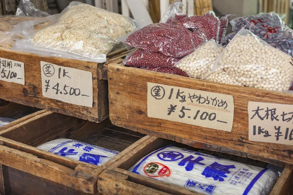 Venta de productos tradicionales japoneses —  Fotos de Stock