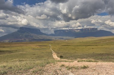 Mount Roraima - Venezüella ' dan Güney Amerika'ya izlemek