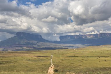 Mount Roraima - Venezüella ' dan Güney Amerika'ya izlemek