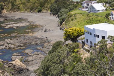 Russell Paihia, Bay Islands, Yeni Zelanda yakınındaki üzerinden manzara