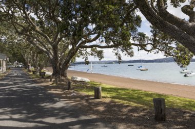 Russell yakınındaki Paihia, Bay Islands, Yeni Zelanda