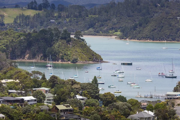 Landschaft von Russel bei Paihia, Bucht der Inseln, Neuseeland — Stockfoto