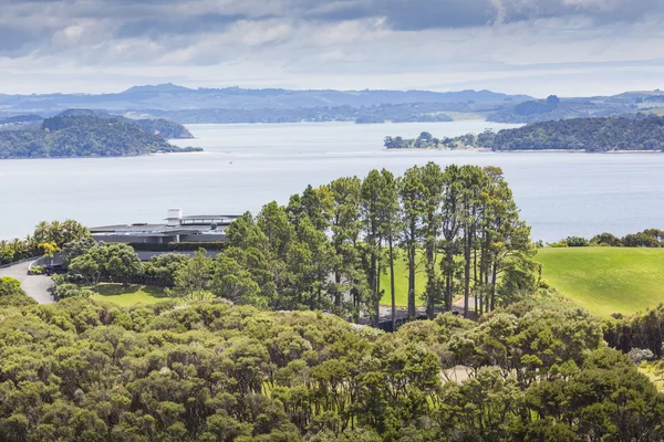 Τοπίο από Russell κοντά σε Paihia, στον κόλπο του Νήσων, Νέα Ζηλανδία — Φωτογραφία Αρχείου