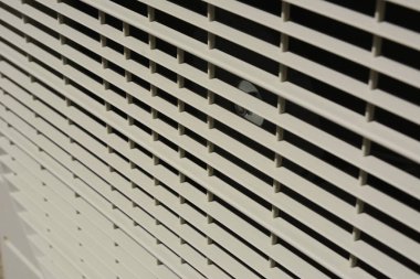 Soyut beyaz klima maske desenli arka plan.