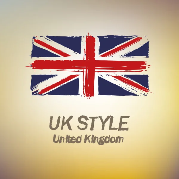 Uk-Stil — Stockvektor