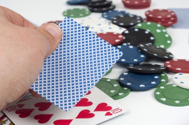 poker and betting clipart