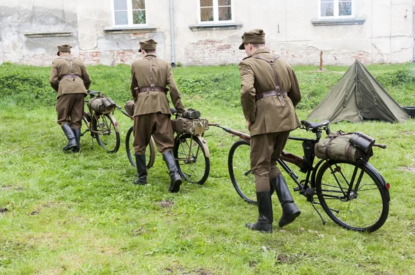 Ramo Bicicletta Militare — Foto Stock