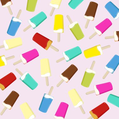 bir sopa üzerinde buz