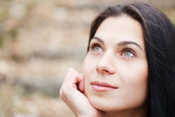 Portrait of a  beautiful girl. Stock Photo