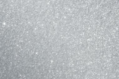 Silver Glitter Background Texture clipart
