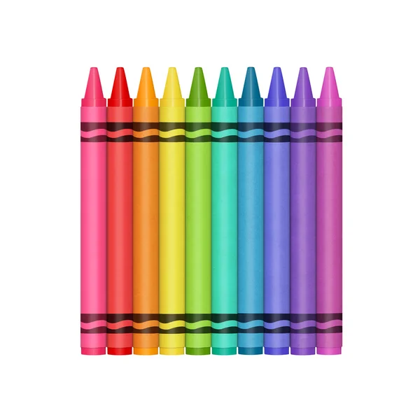 Color Crayons — Stock Photo, Image