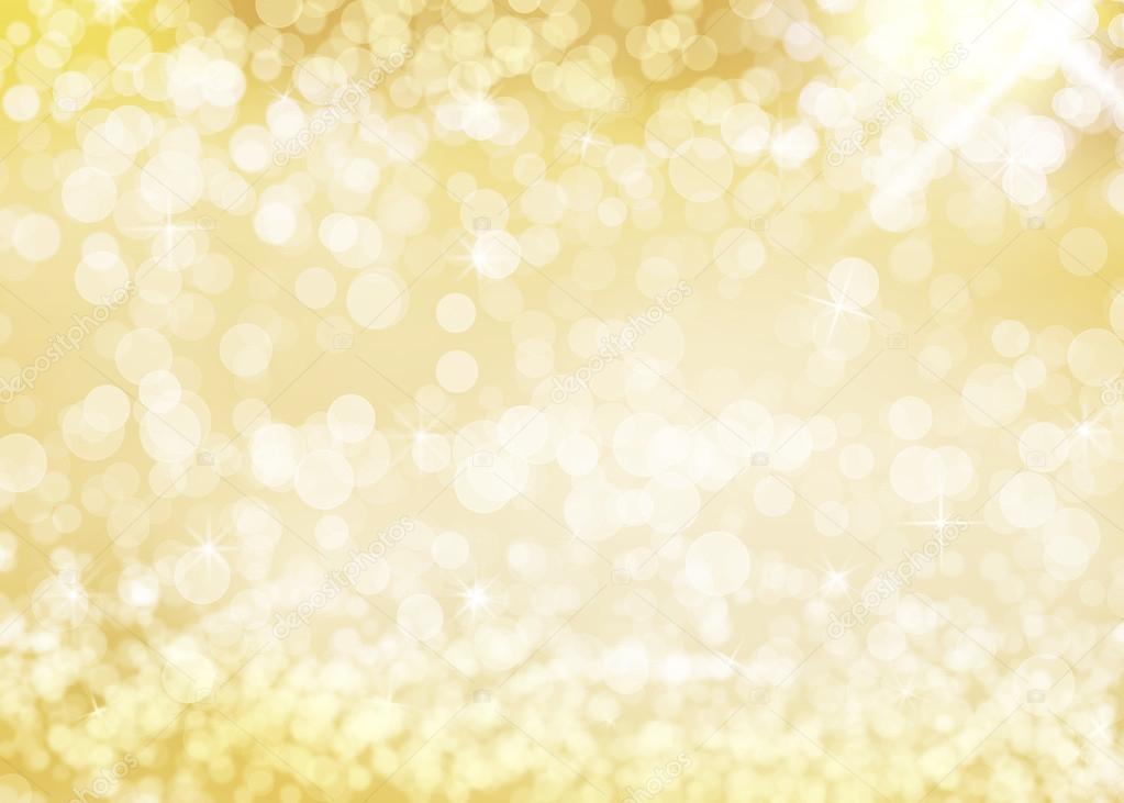 Gold Background with Stars