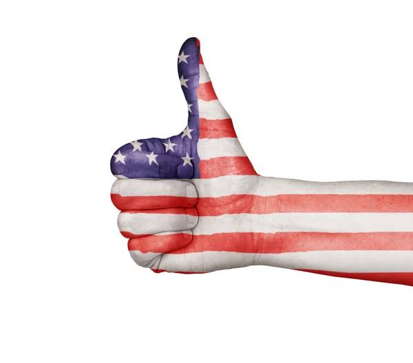 Thumbs Up - United States of America — Stock Photo, Image