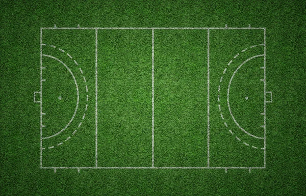 Grass Field Hockey Pitch — Stock Photo, Image