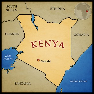 kenya haritası