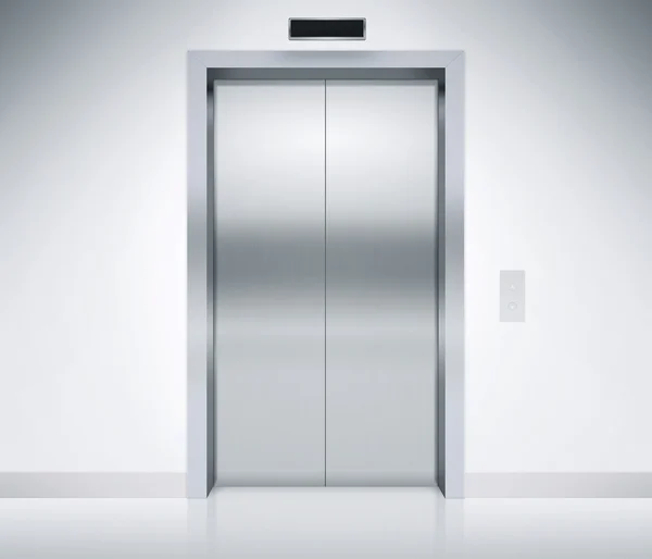 Elevator Doors Closed — Stock Photo, Image