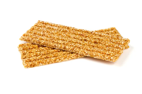Sezamová semena medu bar — Stock fotografie