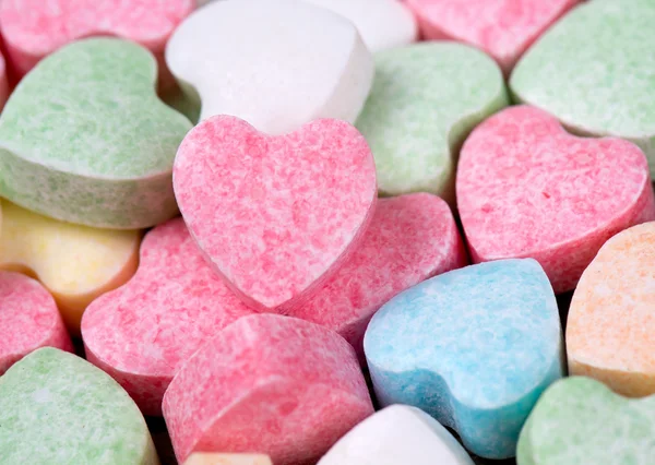Beautiful candy hearts — Stock Photo, Image