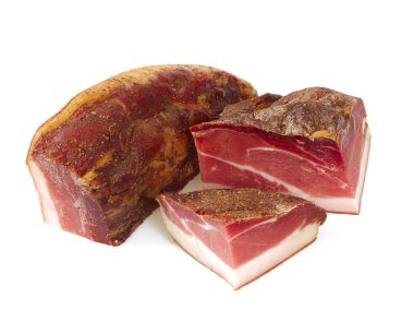 Beyaz arkaplanda izole edilmiş İtalyan beneği