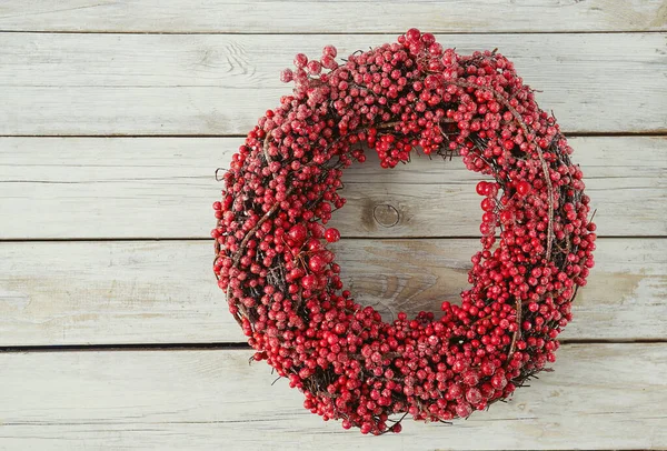 Beautiful red berry breath, Christmas decoration