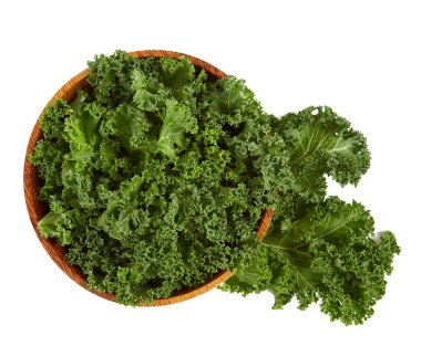 Beyaz arka planda taze lahana