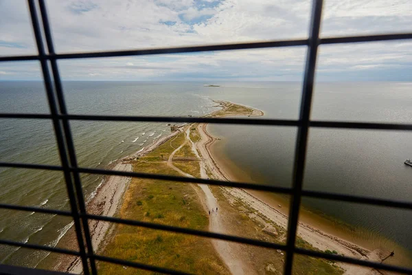 Belle Vue Depuis Phare Sorve Saarema Île Estonie Photographie Voyage — Photo