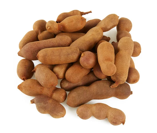 tatlı demirhindi beyaz üzerine izole